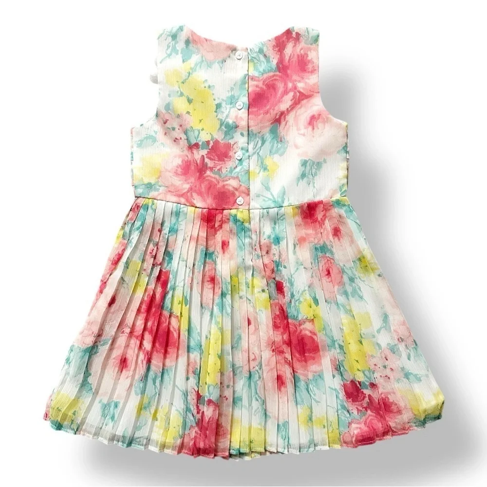 Janie & Jack | Floral Chiffon Dress (4)